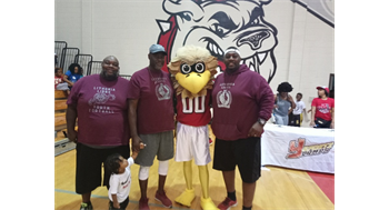 Lithonia Lions attend Grady Jarrett Youth Football Camp